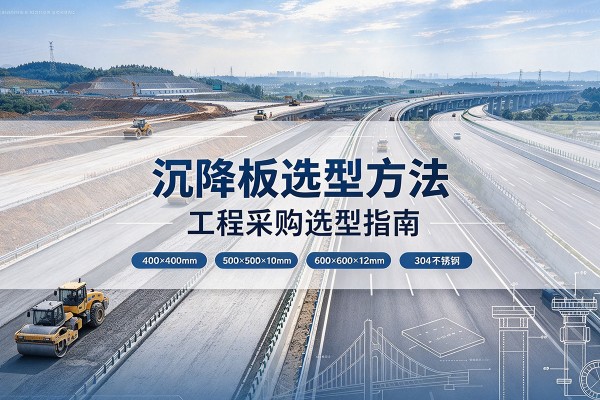 隆尧沉降板选择方法