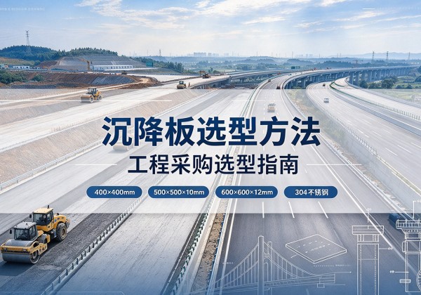 隆尧沉降板选择方法